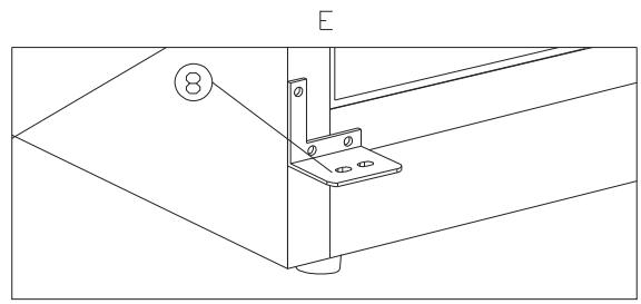 ROSIERES RWCB60/N - Tipo B (para puerta delgada de acero inoxidable) - 3