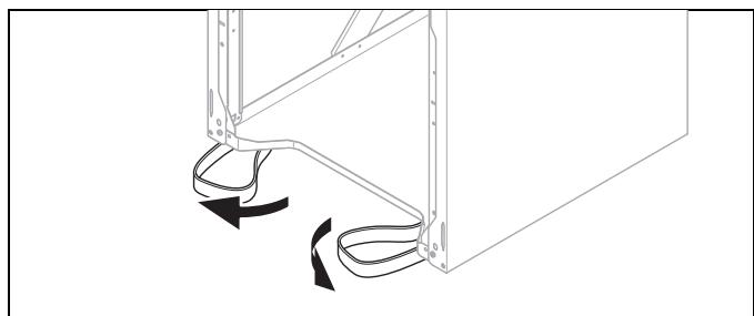 SAUNIER DUVAL GENIASET MAX 15 - FW 200-6, FEW 200-6 - Risques de dommages sous l'effect des sangles de transport! - 1
