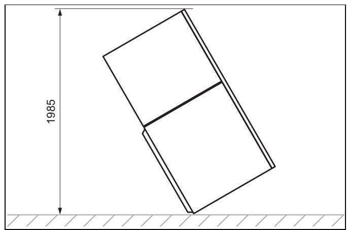 SAUNIER DUVAL GENIASET MAX 15 - FW 200-6, FEW 200-6 - Dimensions du produit pour le transport - 1