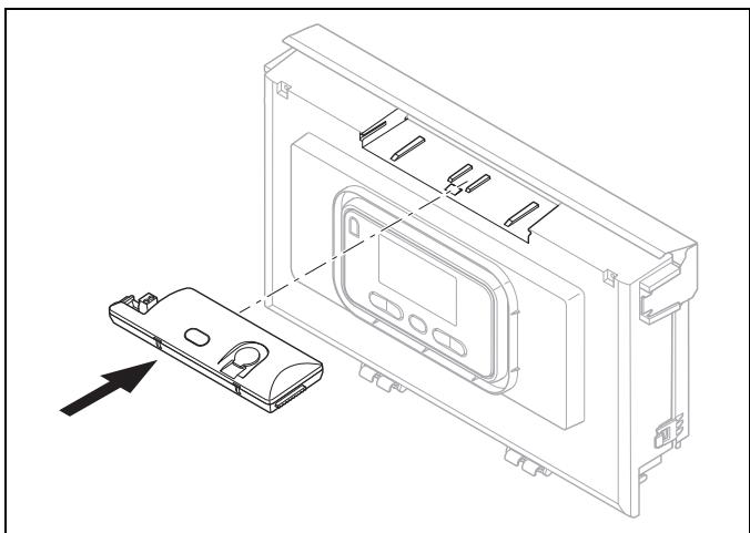 SAUNIER DUVAL GENIASET MAX 15 - FW 200-6, FEW 200-6 - Installation du régulateur système sans fil - 1