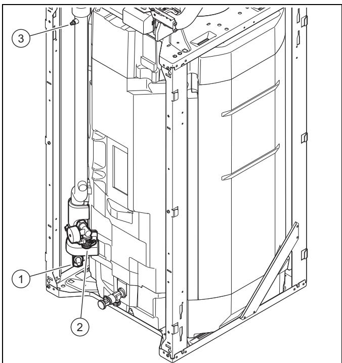 SAUNIER DUVAL GENIASET MAX 15 - FW 200-6, FEW 200-6 - Vidange du circuit chauffage du produit - 1