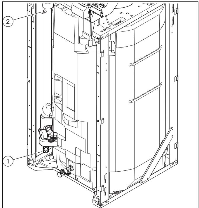 SAUNIER DUVAL GENIASET 15 - GeniaSet 200l - Vidange du produit côté chauffage - 1