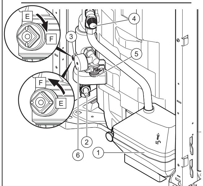 SAUNIER DUVAL GENIASET 15 - GeniaSet 200l - Remplissage du circuit pompe à chaleur - 2