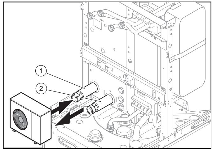 SAUNIER DUVAL GENIASET 15 - GeniaSet 200l - Raccordement à la pompe à chaleur - 1