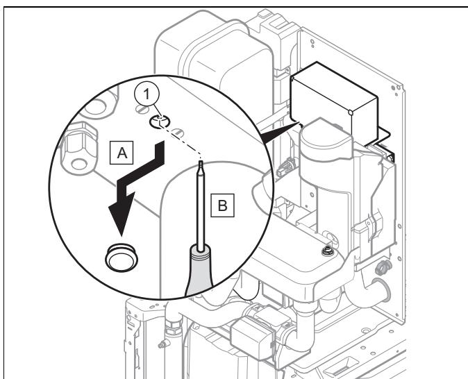 SAUNIER DUVAL GENIASET 15 - GeniaSet 200l - Réarmement de la résistance électrique - 1