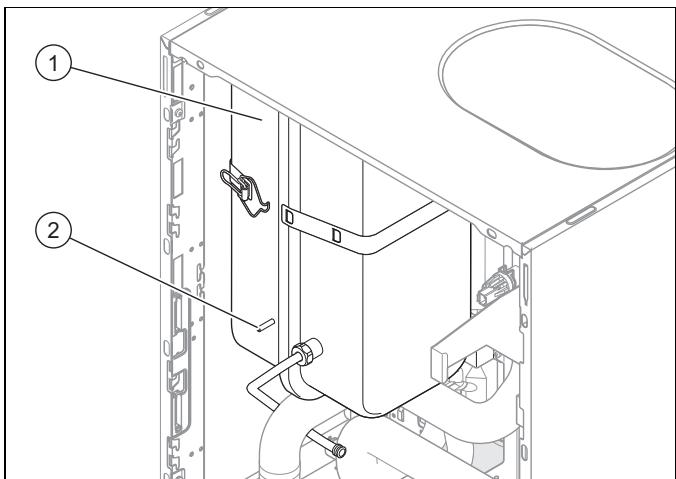 SAUNIER DUVAL GENIASET 15 - GeniaSet 200l - Contrôle de la pression du vase d'expansion - 1