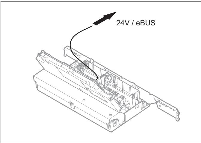 SAUNIER DUVAL GENIASET 15 - GeniaSet 200l - Cheminement des câbles - 1