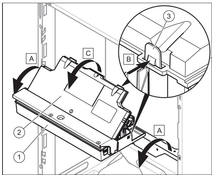 SAUNIER DUVAL GENIASET 15 - GeniaSet 200l - Ouverture du boîtier électrique de commande - 1