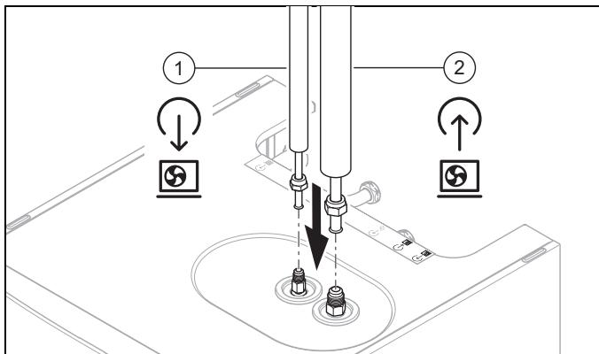 SAUNIER DUVAL GENIASET SPLIT 10 - HA 5-5 ... 12-5 STB - Risque de blessures et de pollution environnementale en cas de fuite de fluide frigorigène ! - 1