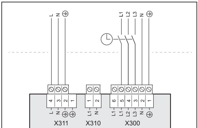 SAUNIER DUVAL GENIASET SPLIT 10 - HA 5-5 ... 12-5 STB - Risques de dommages matériels en cas d'écart de tension excessif! - 1
