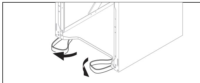 SAUNIER DUVAL GENIASET SPLIT 12 - HA 5-5 ... 12-5 STB - Utilisation des sangles de transport - 3