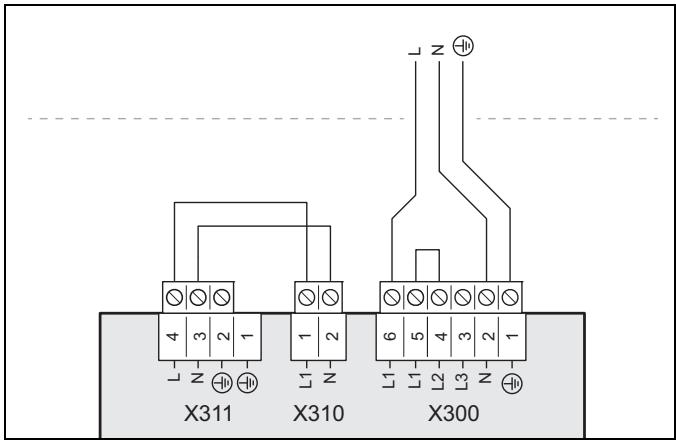 SAUNIER DUVAL GENIASET SPLIT 12 - HA 5-5 ... 12-5 STB - 1~/230V, compteur simple tarif - 2