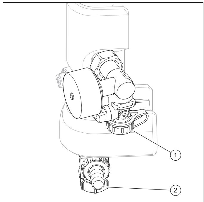 SAUNIER DUVAL GENIASET MAX 8 - FW 200-6, FEW 200-6 - Remplissage et purgege de l'installation de chauffage - 1