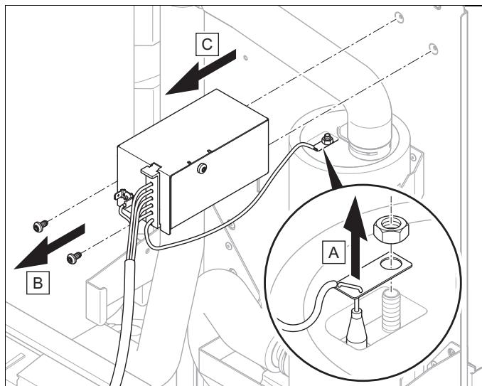 SAUNIER DUVAL GENIASET MAX 8 - FW 200-6, FEW 200-6 - Remplacer le limiteur de température de sécurité - 1