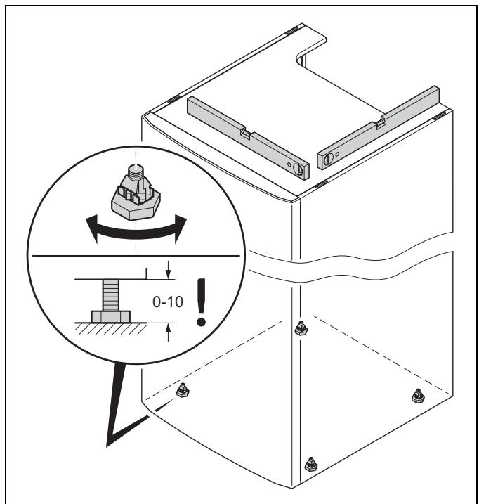 SAUNIER DUVAL GeniaSet FW 200-6, FEW 200-6 - Mise en place de l'unité interieure - 1