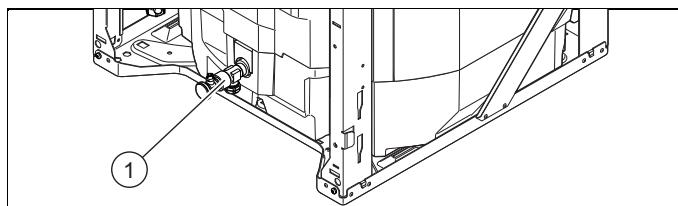 SAUNIER DUVAL GeniaSet FW 200-6, FEW 200-6 - Vidange du circuit d'eau chaude du produit - 1