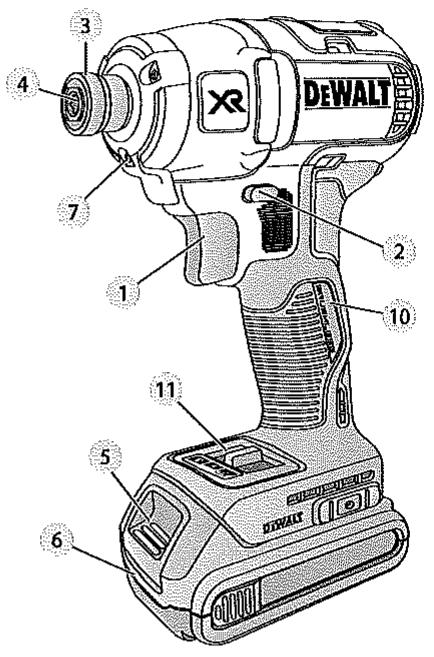 DEWALT DCK268P2T-QW - DCD791 - DCD796 - XRLI-ION - 1
