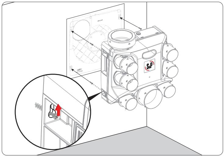 S&P OZEO ST2 OZEO ECOWATT 2' - INSTALLATION MURALE OU FAUX PLAFOND - 1