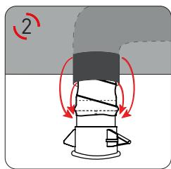 S&P OZEO ST2 OZEO ECOWATT 2' - Pour relier les piquages en position horizontale (installation faux-plafond) : - 5