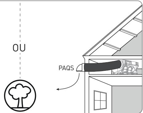 S&P OZEO ST2 OZEO ECOWATT 2' - Pour relier les piquages en position horizontale (installation faux-plafond) : - 2