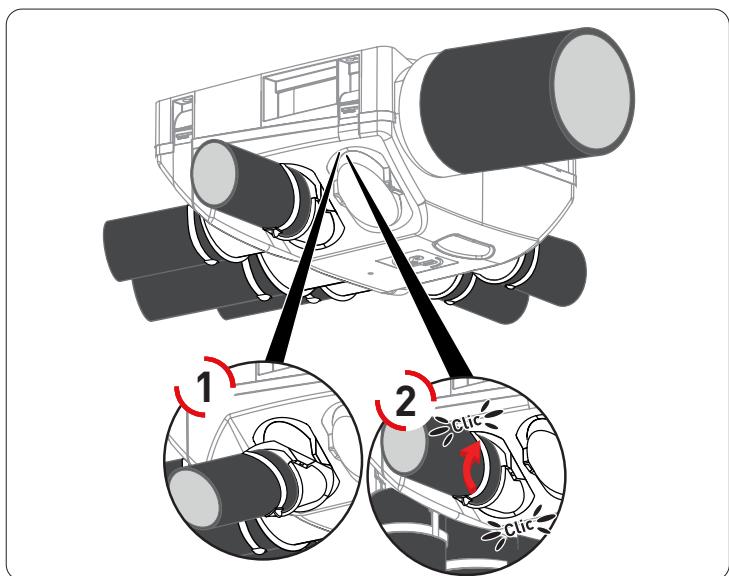 S&P OZEO ST2 OZEO ECOWATT 2' - Pour relier les piquages en position verticale (installation combles) : - 1