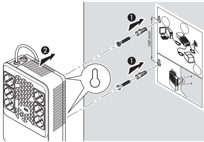 LEGRAND KEOR MULTIPLUG 600VA - Installation - 6