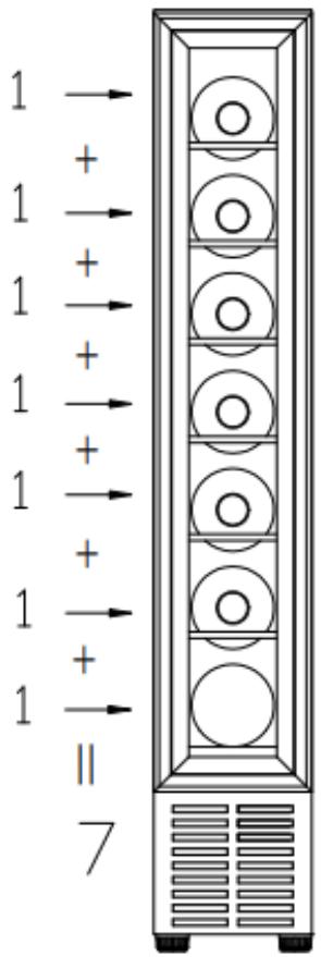 CANDY CCVB15/1 - Storage diagram - 1