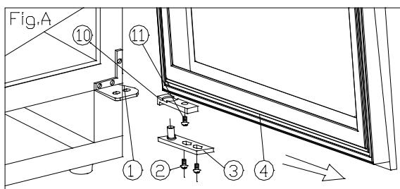 CANDY CCVB15/1 - Type A (for full glass/stainless steel door) - 1