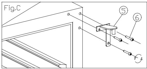 CANDY CCVB15/1 - Type A (pour porte plein verre / acier inoxydable) - 3