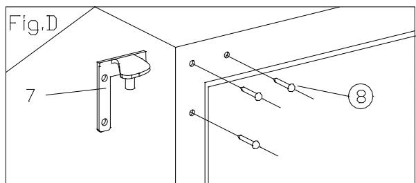 CANDY CCVB15/1 - Type A (for full glass/stainless steel door) - 4