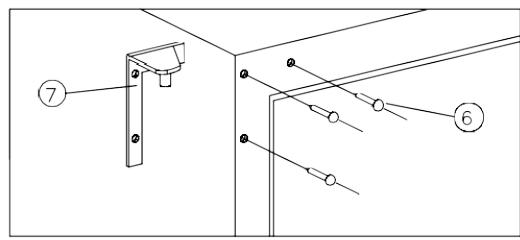 CANDY CCVB15/1 - Type B (pour porte mince en acier inoxydable) - 4