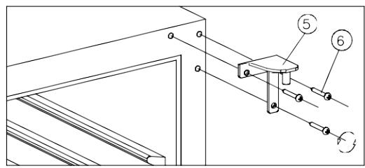 CANDY CCVB15/1 - Type B (pour porte mince en acier inoxydable) - 3