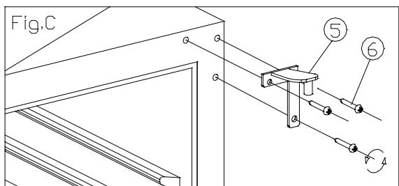 CANDY CCVB15/1 - Type A (for full glass/stainless steel door) - 3