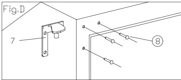 CANDY CCVB15/1 - Type A (voor volledig glazen / RVS deur) - 4