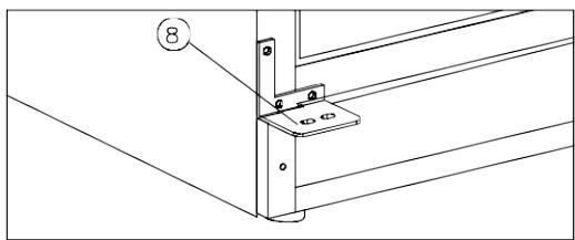 CANDY CCVB15/1 - Type B (pour porte mince en acier inoxydable) - 5