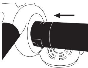GARLAND GAS 550 G - INSTALLAÇAO COMO UM ASPIRADOR DE PÓ - 6