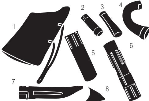 GARLAND GAS 550 G - LISTA DE MATERIALIES - 1