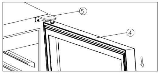 CANDY CCVB30/1 - Type B (for slim stainless steel door) - 2