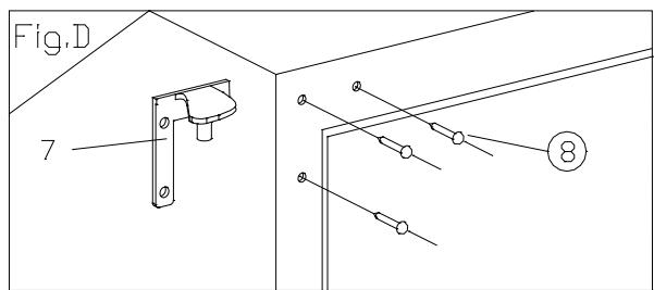 CANDY CCVB30/1 - Type A (for full glass/stainless steel door) - 4