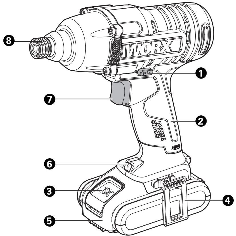WORX WX291 WX291.9 - 1