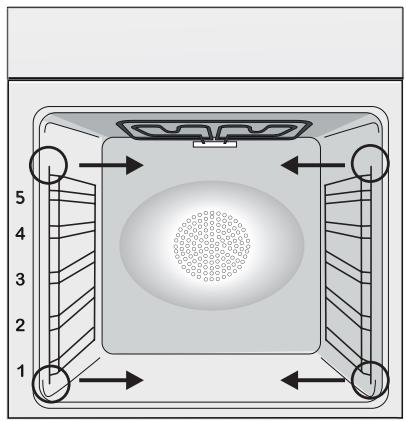CANDY FIDC X676 - RIMOZIONE E PULIZIA DELLE SCAFFALATURE A FILO - 1