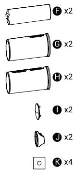 ROINTE MILANO - LE KIT DE FIXATION CONTIENT - 2