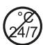 OLIMPIA SPLENDID CALDO UP T 2000 W - Tasto impostazione funzionamento settimanale - 1