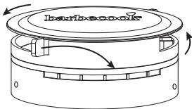 BARBECOOK KAMADO KAMAL - Evitare che gli alimenti aderiscano - 5