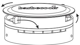 BARBECOOK KAMADO KAMAL - Preventing flare-ups - 3
