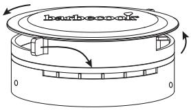 BARBECOOK KAMADO KAMAL - Förhindra uppflamningar - 3