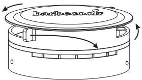 BARBECOOK KAMADO KAMAL - Förhindra uppflamningar - 7