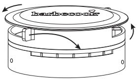 BARBECOOK KAMADO KAMAL - Förhindra uppflamningar - 5