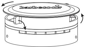 BARBECOOK KAMADO KAMAL - Opflakkeringen vermijden - 1