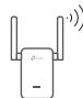 TP-LINK Wi-Fi Range Extender - Underhällningsadapter - 4